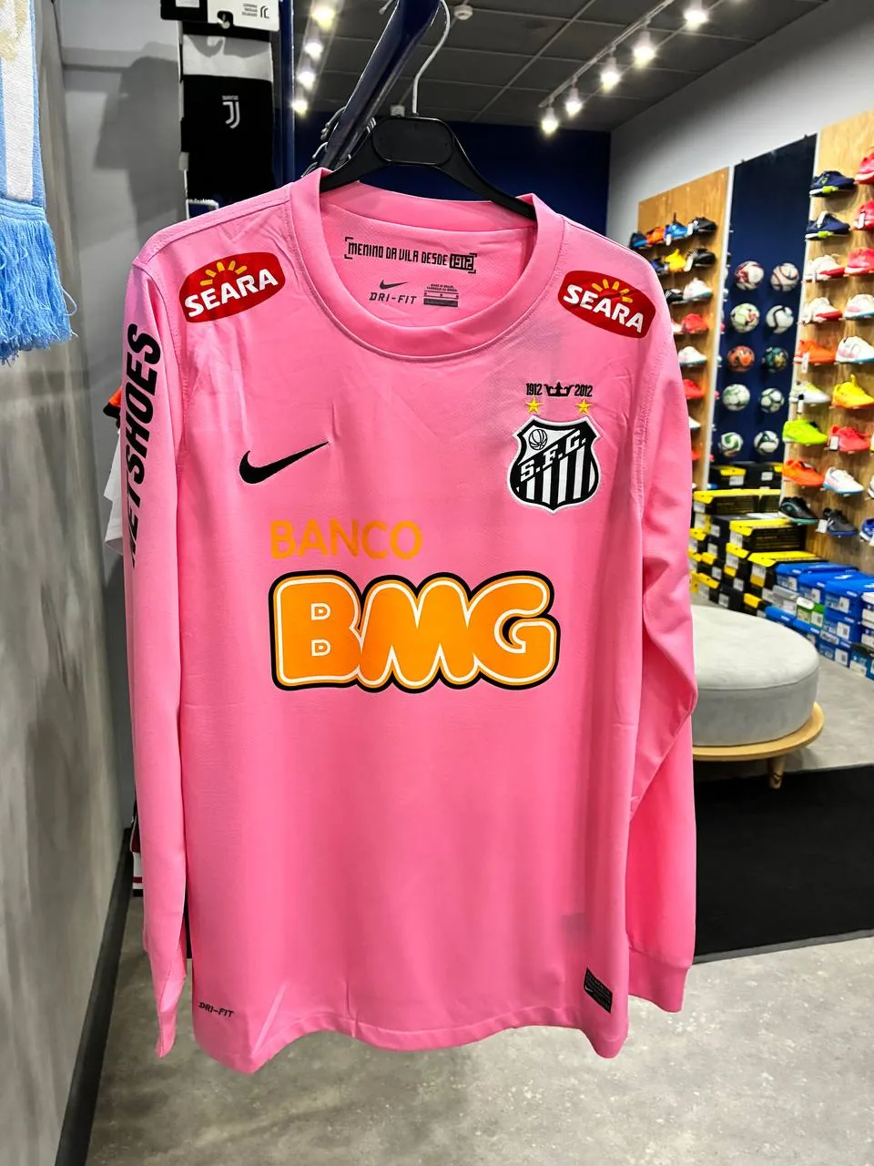 Santos Retro-Trikot pink 2013