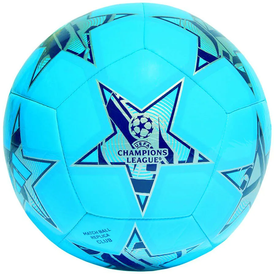 Мяч футбольный ADIDAS UCL Club голубой (5)