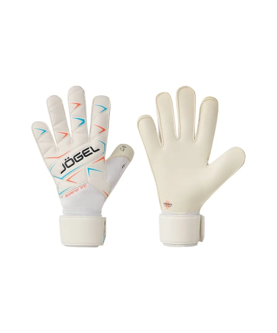 Перчатки вратарские Jögel Legend SL3 Roll Flat белый