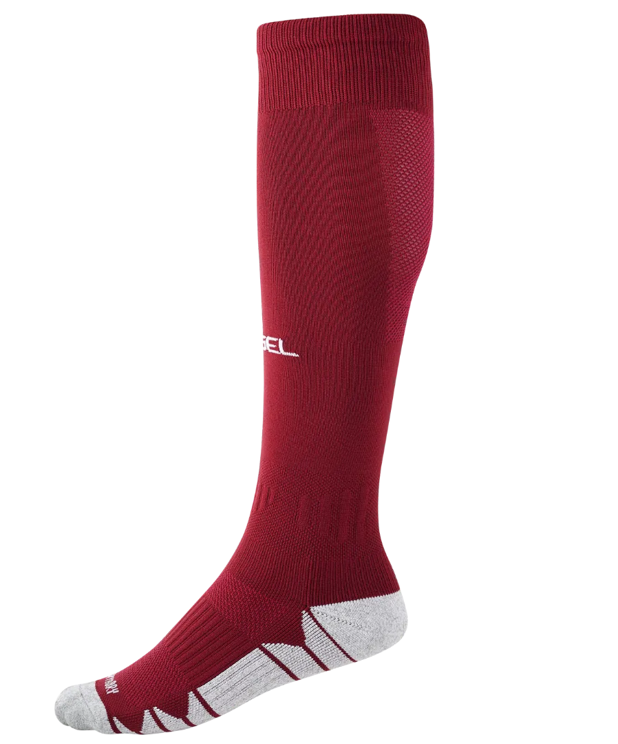 Гетры футбольные Jögel Match Socks гранатовый