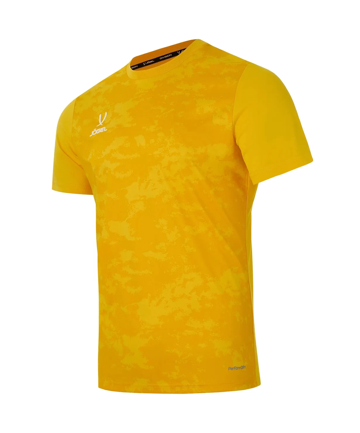 Футболка вратарская JOGEL DIVISION PerFormDRY SPLASH GK Jersey желтый детский