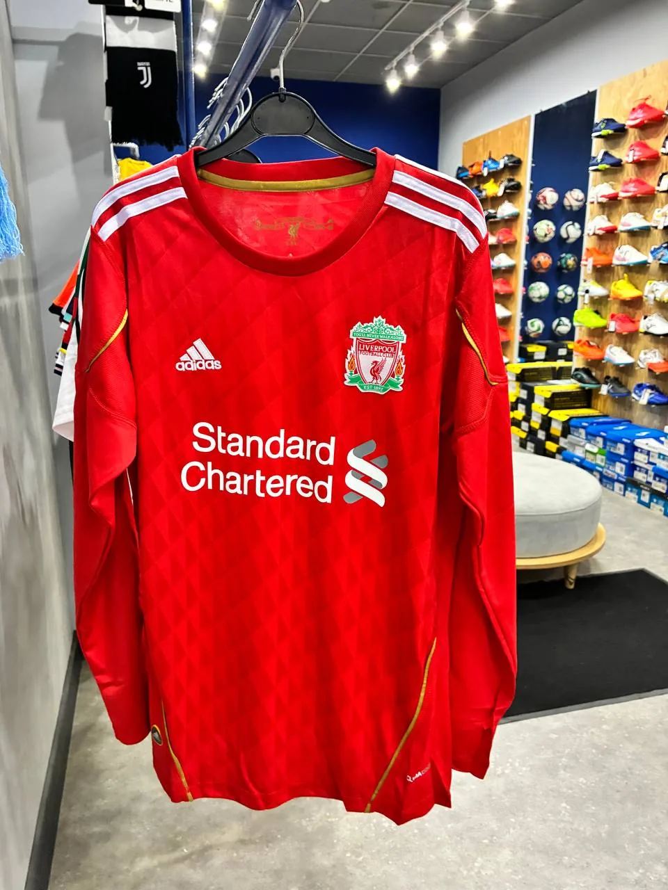 Liverpool 2010/11 Retro Home Shirt - Long Sleeve