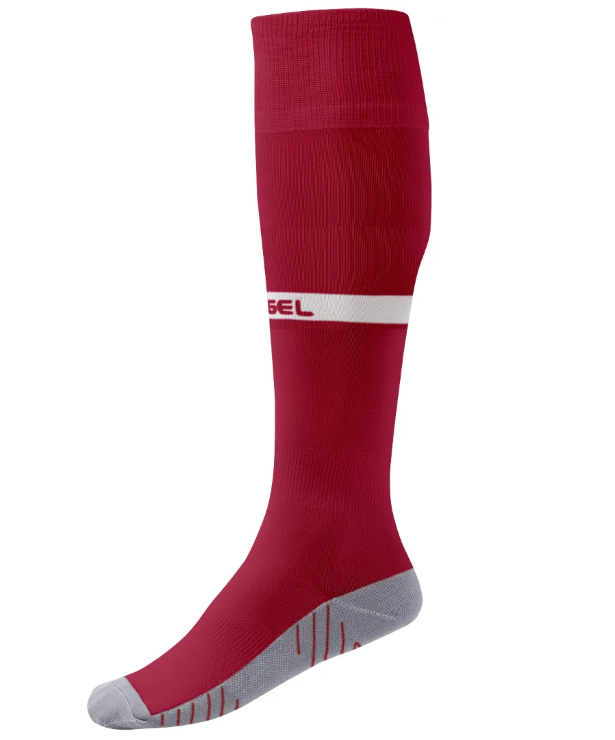 Гетры футбольные Jögel CAMP ADVANCED SOCKS гранатовый