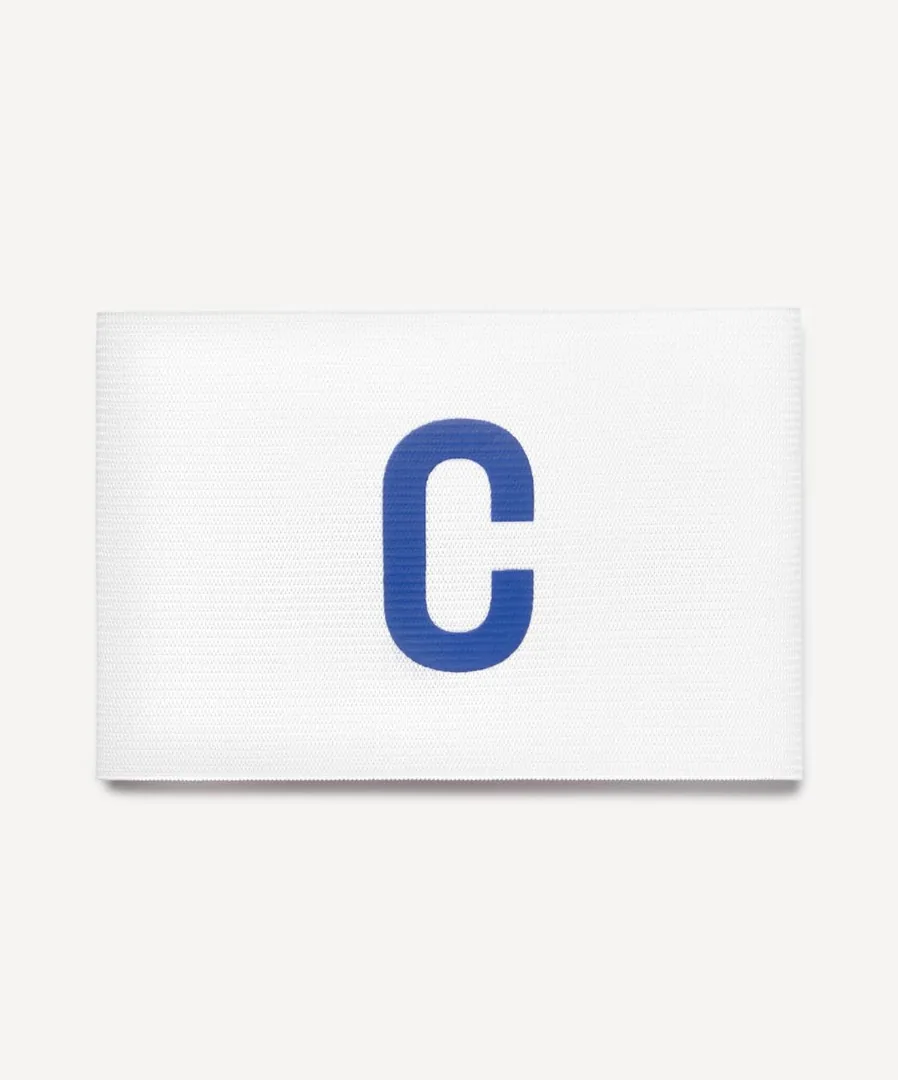 Повязка капитанская Jögel DIVISION Armband белый-синий