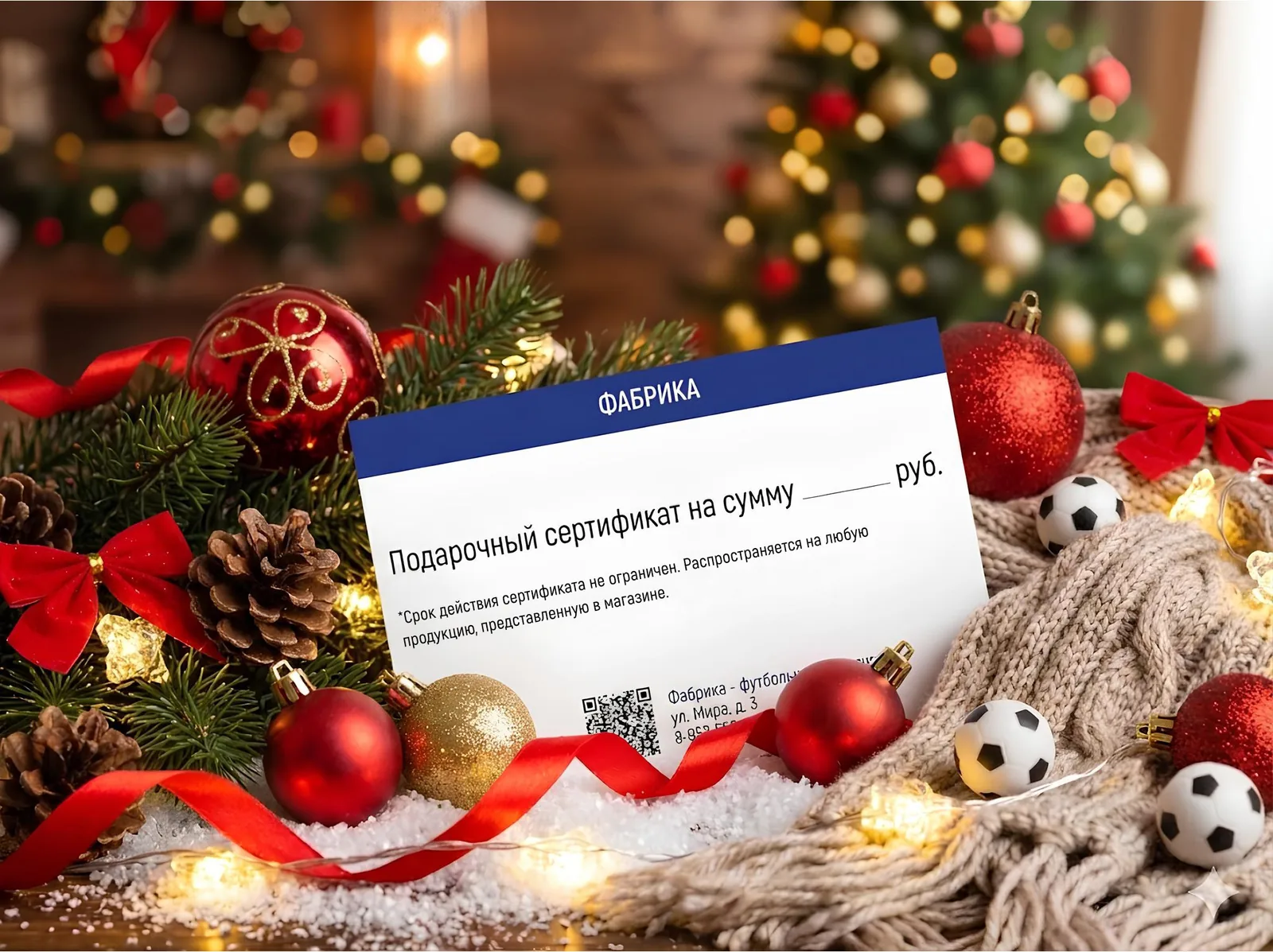 Подарочные сертификаты