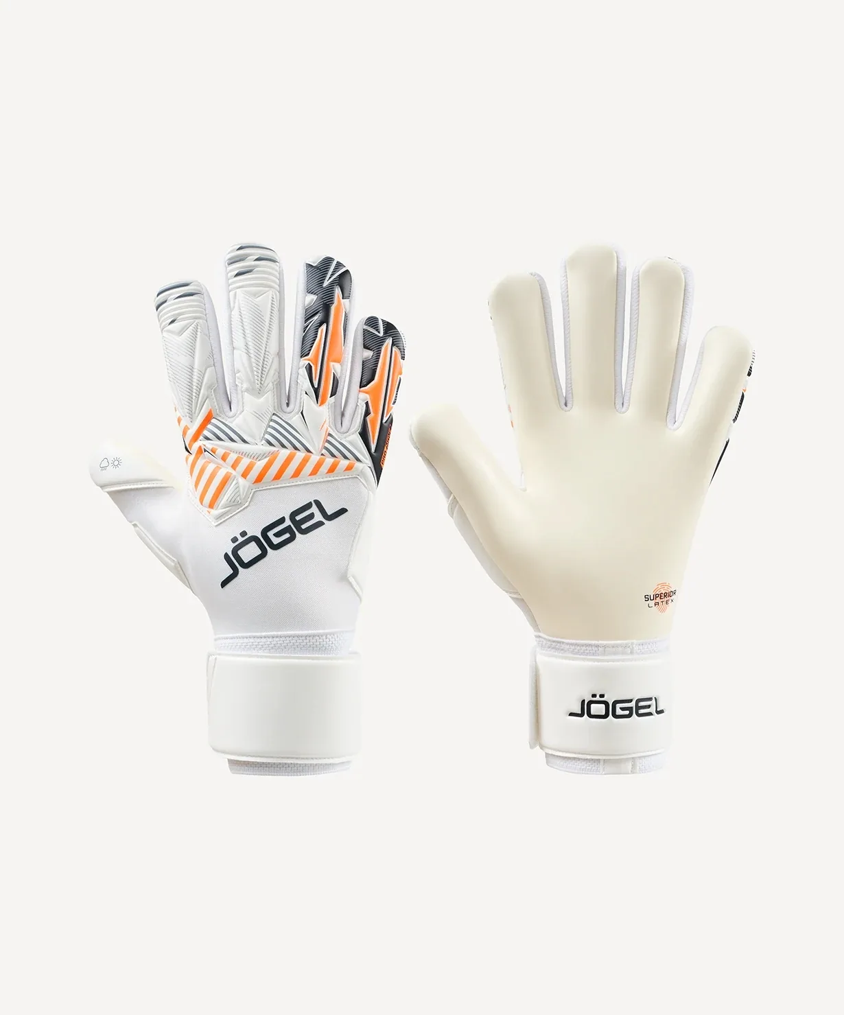 Перчатки вратарские Jogel Magnum SL4 Negative белый