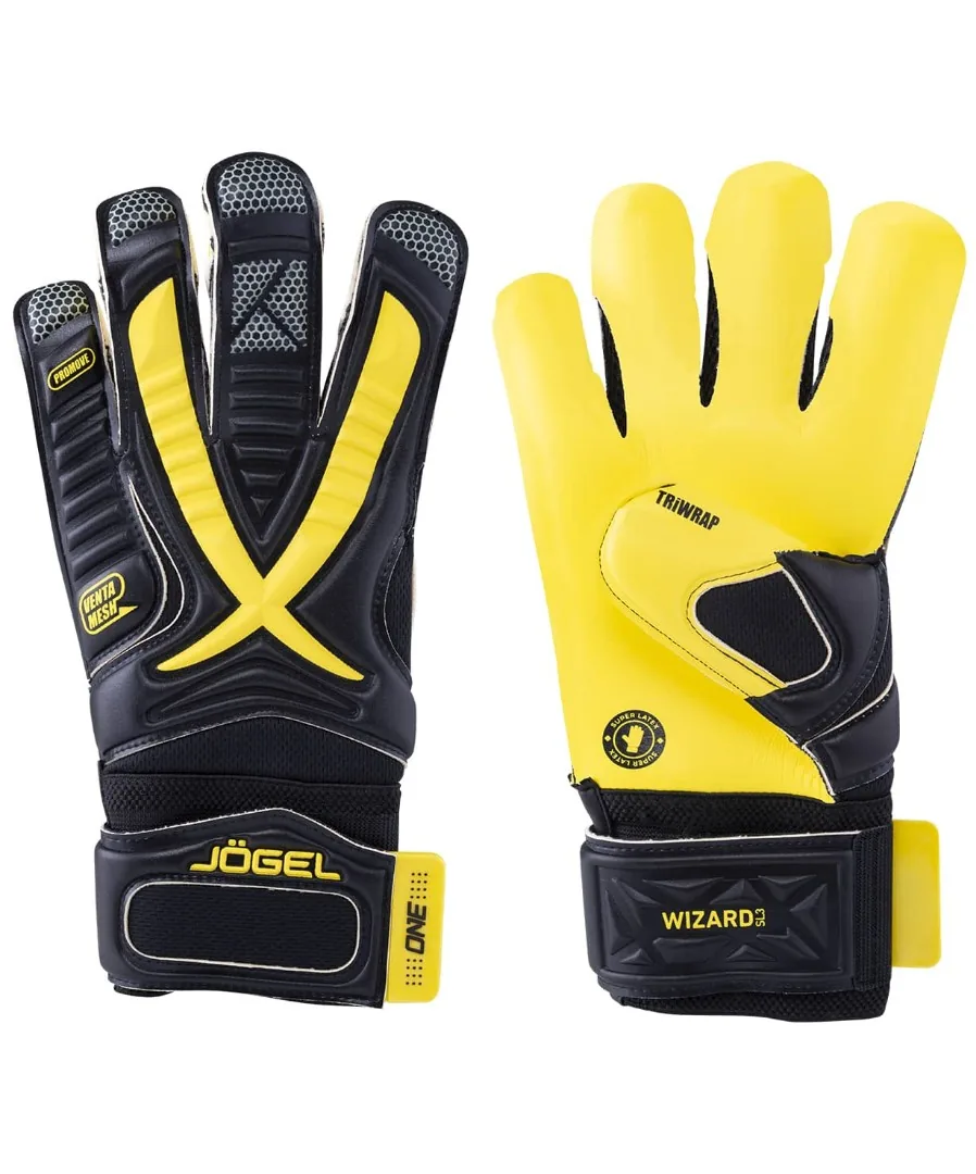Перчатки вратарские Jögel ONE Wizard SL3 Roll-hybrid
