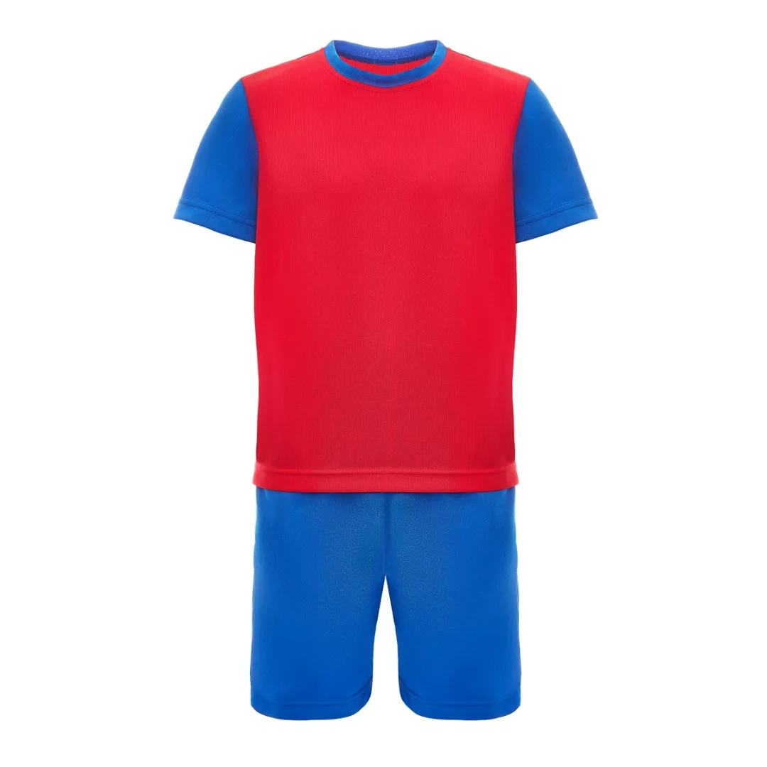 Форма футбольная игровая TORRES Sport Junior красно-синий
